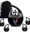 10-inch Chicken theme Cross Drop Design Custom Urn