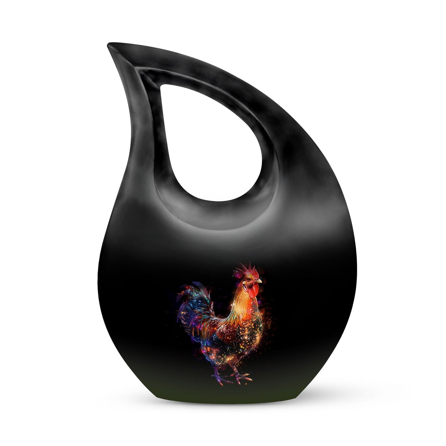 10-inch Chicken-themed Cross Drop Design 