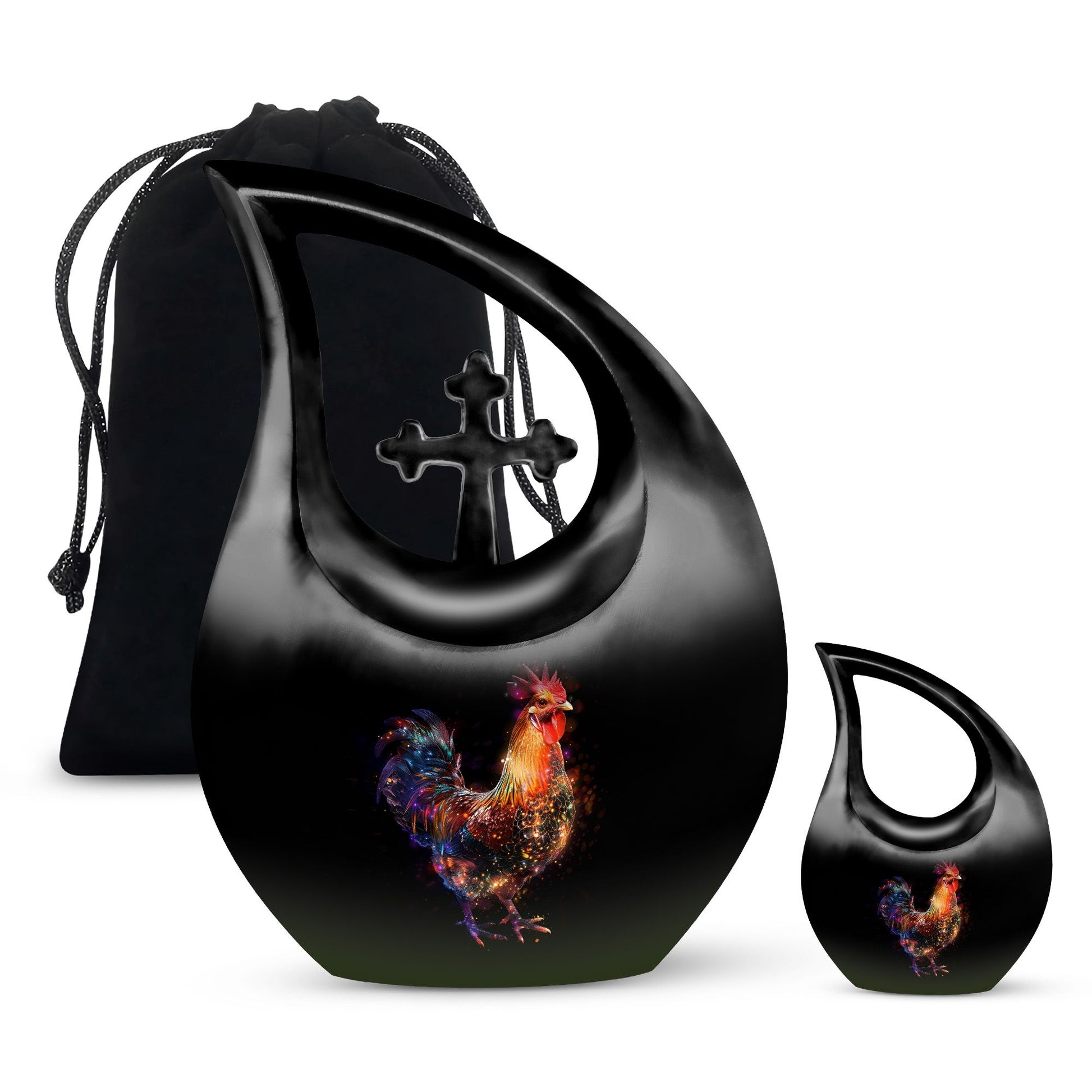 Small Chicken Memorial Urn -personal urns for cremation solutions