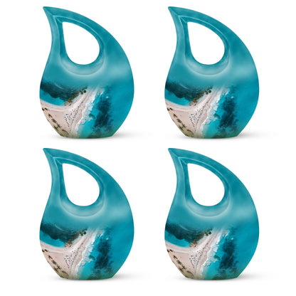Beach Themed Cross Drop beach urn