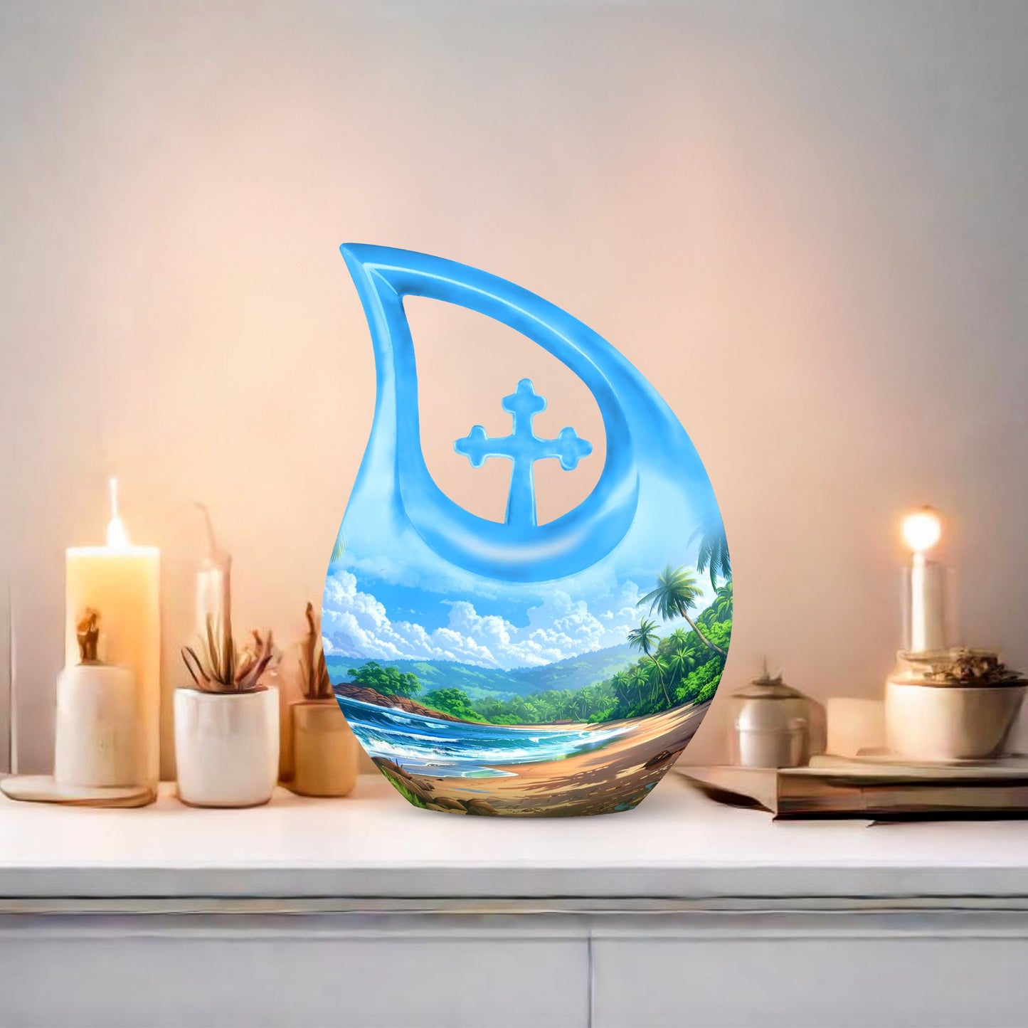 Beach Themed Urn