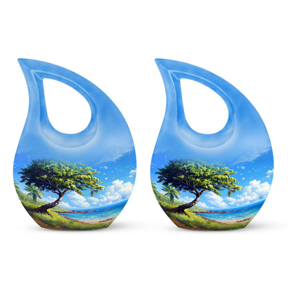 Beach Theme 3 Inch Keepsake Pack of 2
