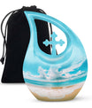 Beach Theme Large Urn 10 Inch