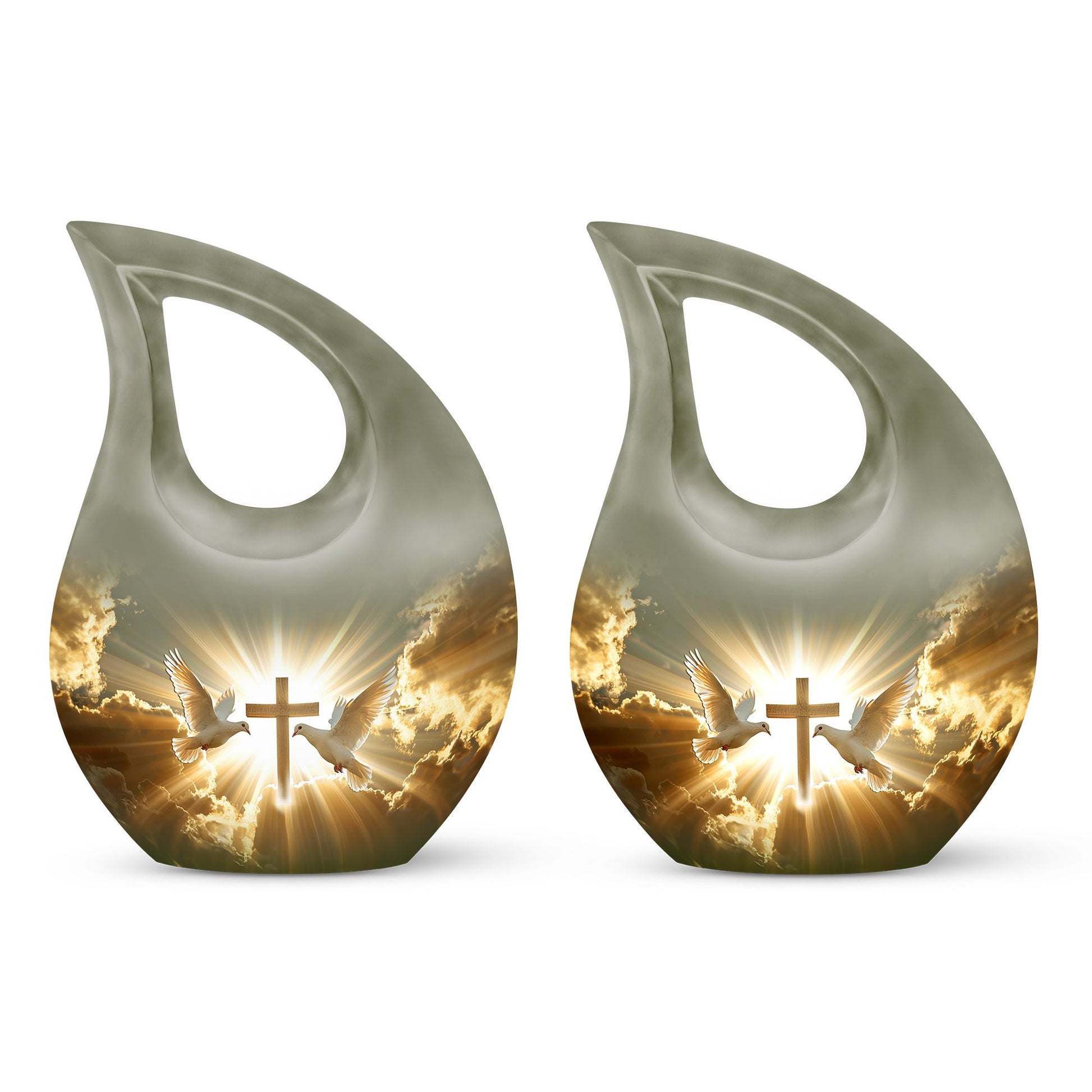 Dove Theme 3 Inch Keepsake Pack of 2