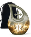 Dove Cross Cremation Urn for Adult Ashes - Cross Human Ashes Keepsake