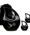 Dove Theme Large Urn With 2 Keepsake Urn