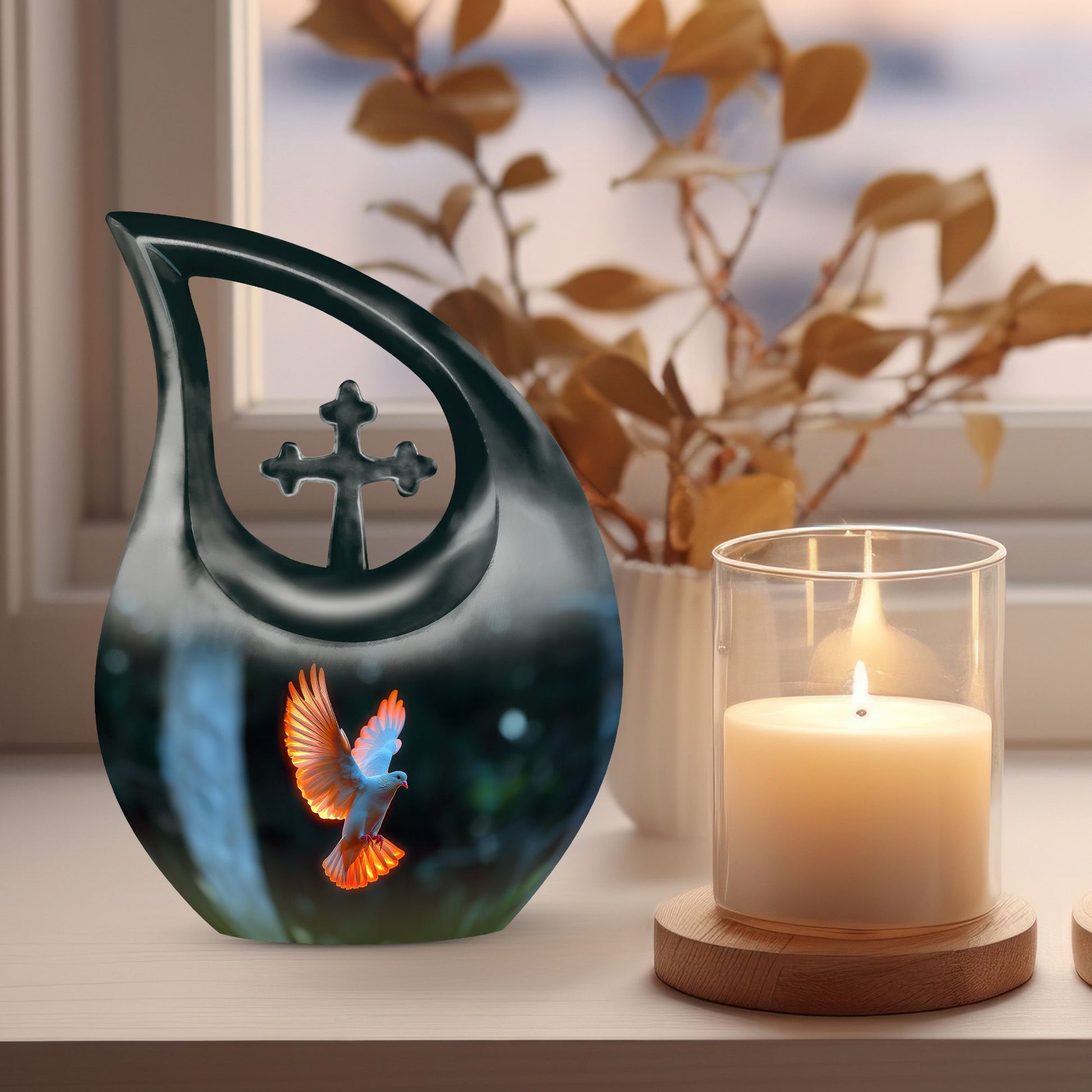 10-inch Dove Urn