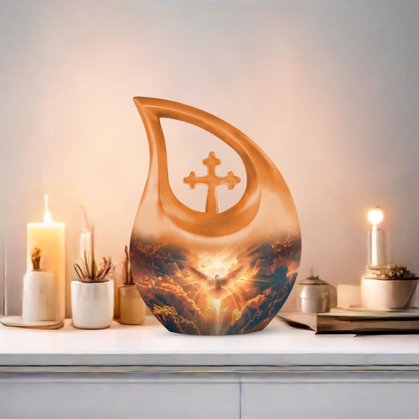 10 inch Dove Urn,