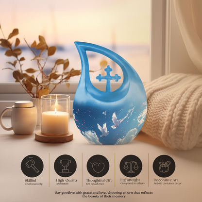 10-Inch Dove Urn