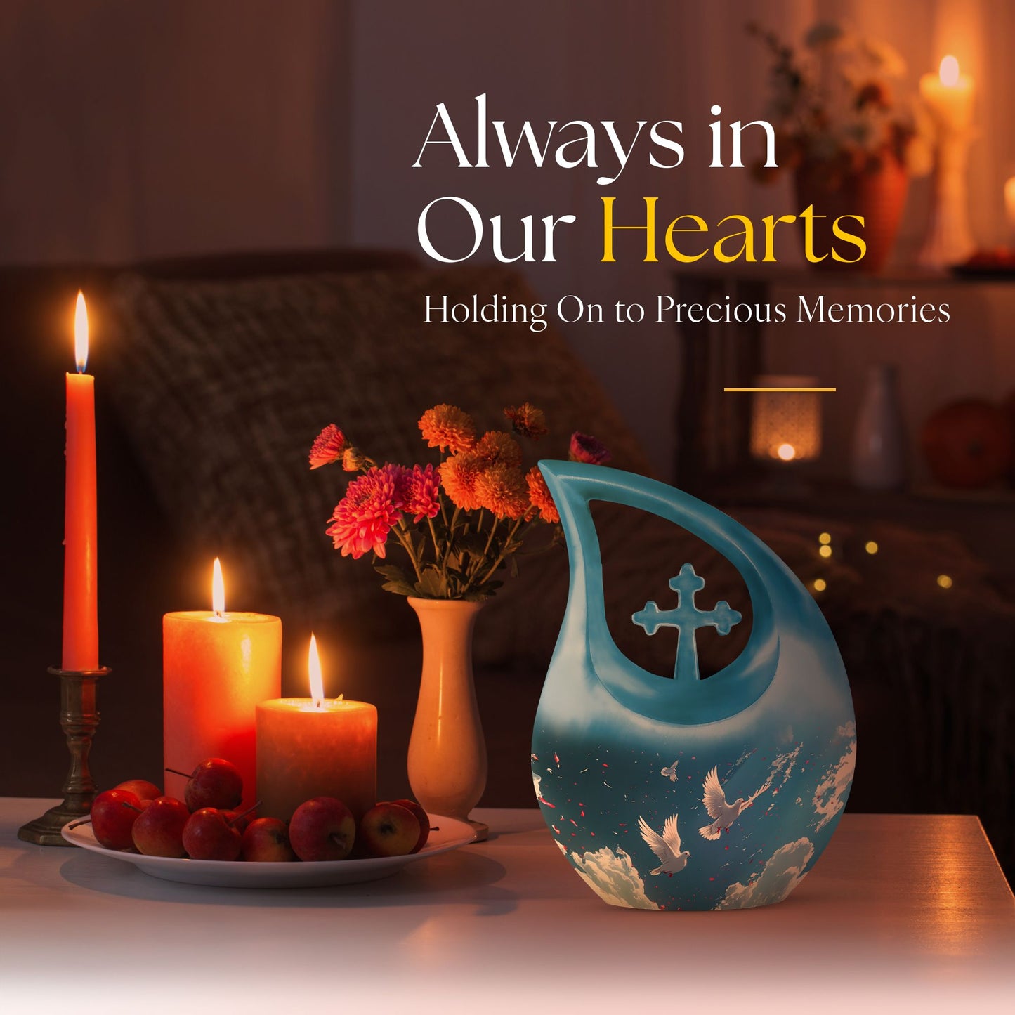 10-Inch Dove Urn