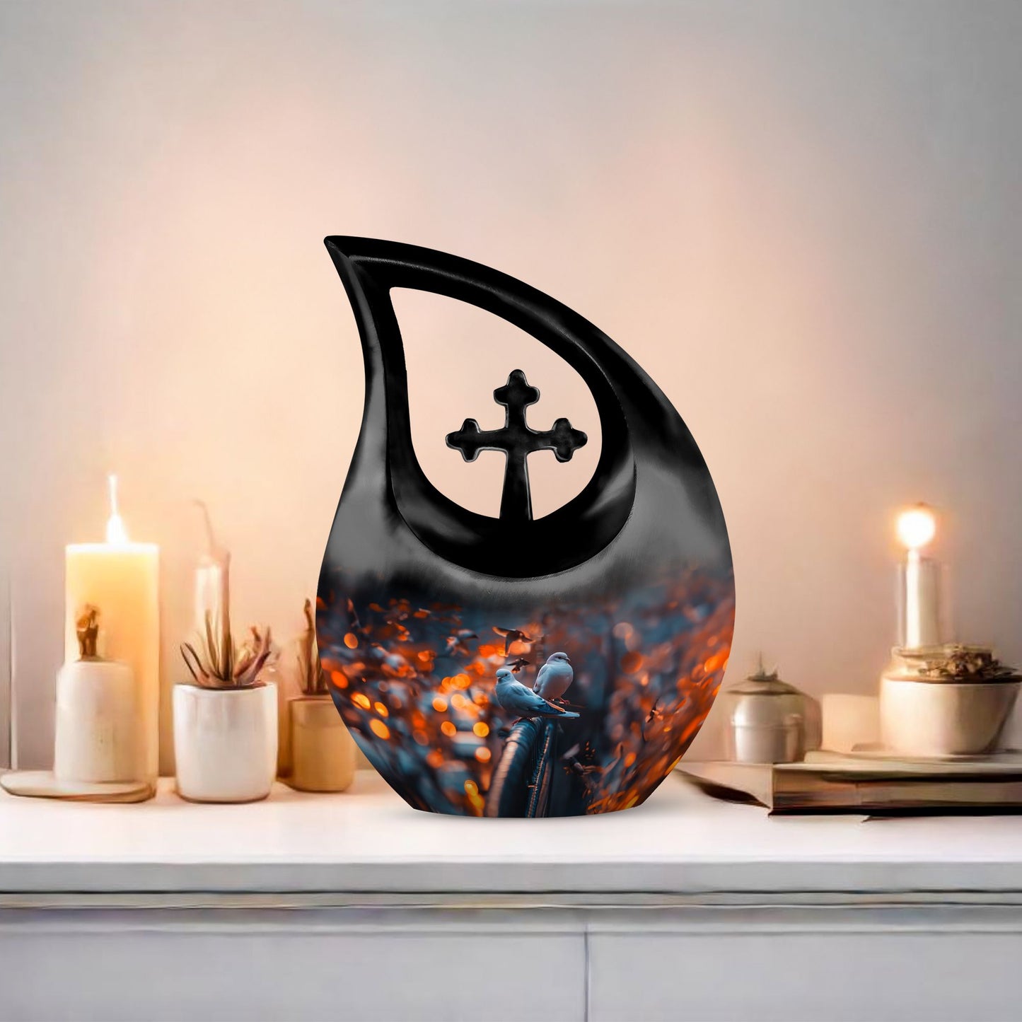 10-inch Dove Urn 