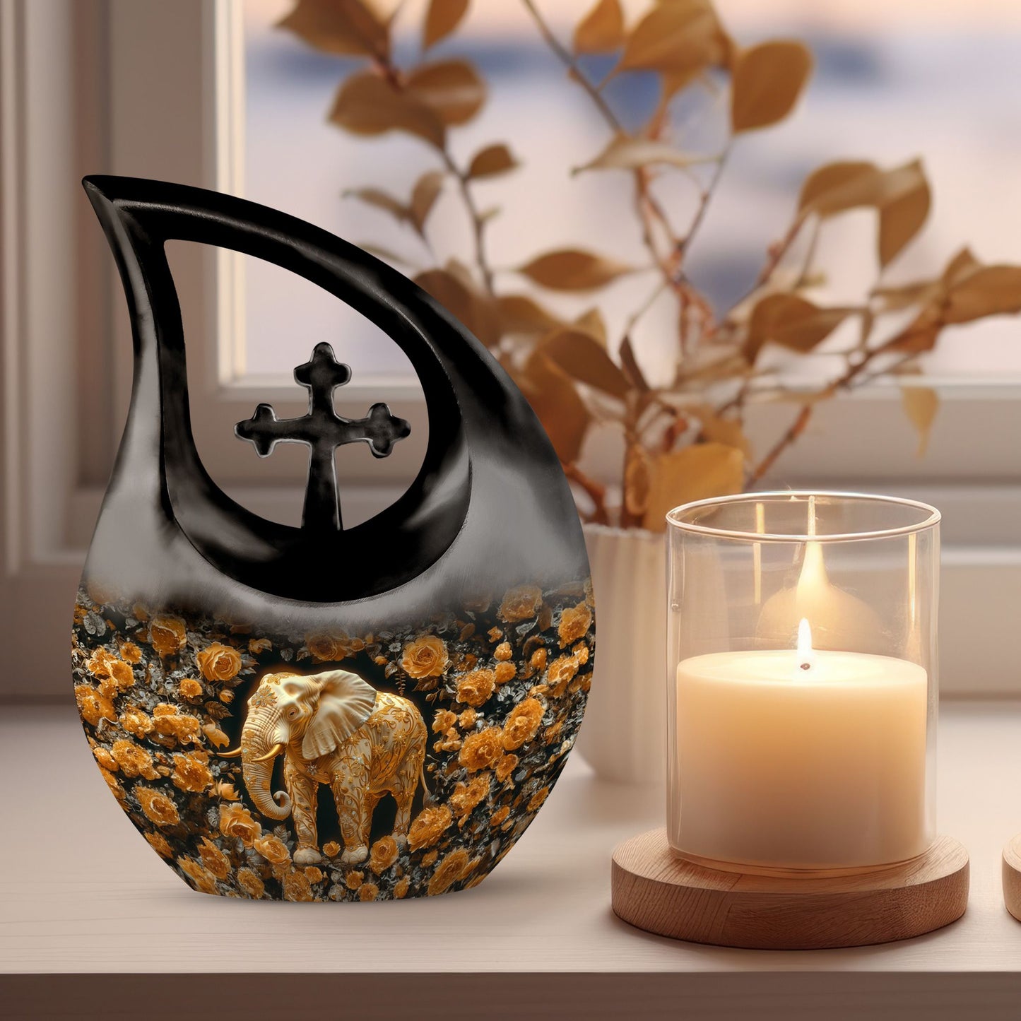 Elephant Urn