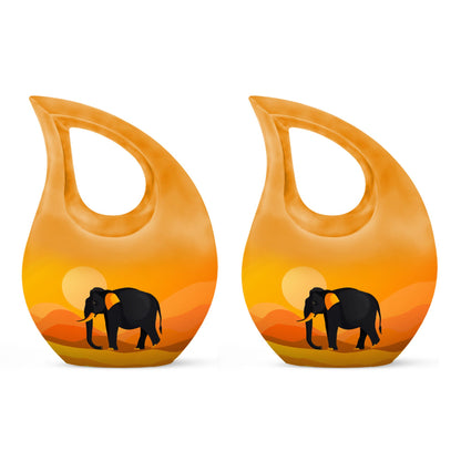 Elephant Theme 3 Inch Keepsake Pack of 2