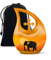 Elephant Urn for Human Ashes