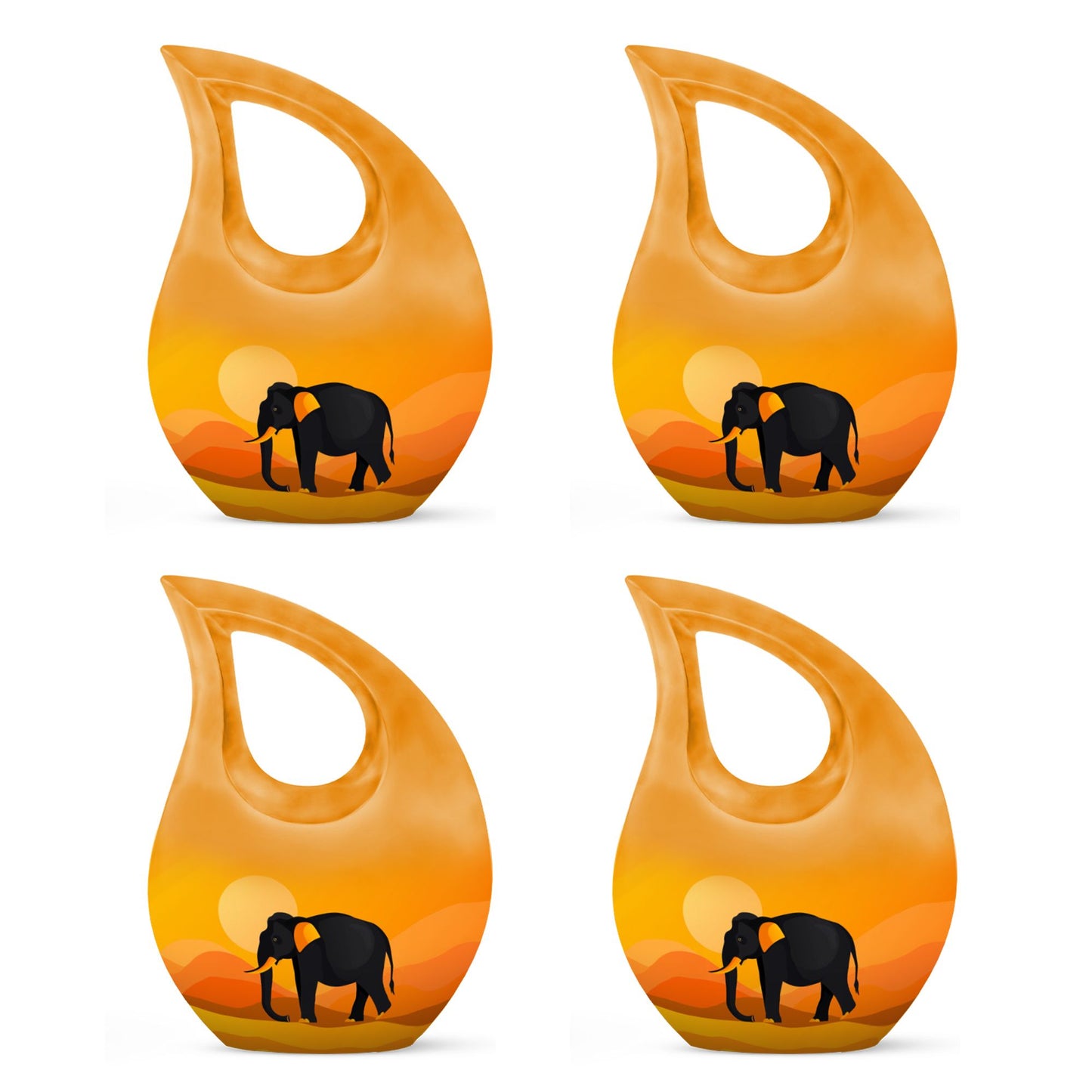 Elephant Urn for Human Ashes