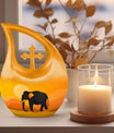 Elephant Urn for Human Ashes