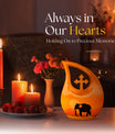 Elephant Urn for Human Ashes