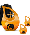 Elephant Commemoration - Large Human Ashes Memorial Urn