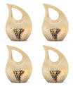 Elephant Theme 3 Inch Keepsake Pack of 4