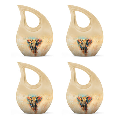 Elephant Theme 3 Inch Keepsake Pack of 4