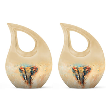 Small Urn Set of 2 -3