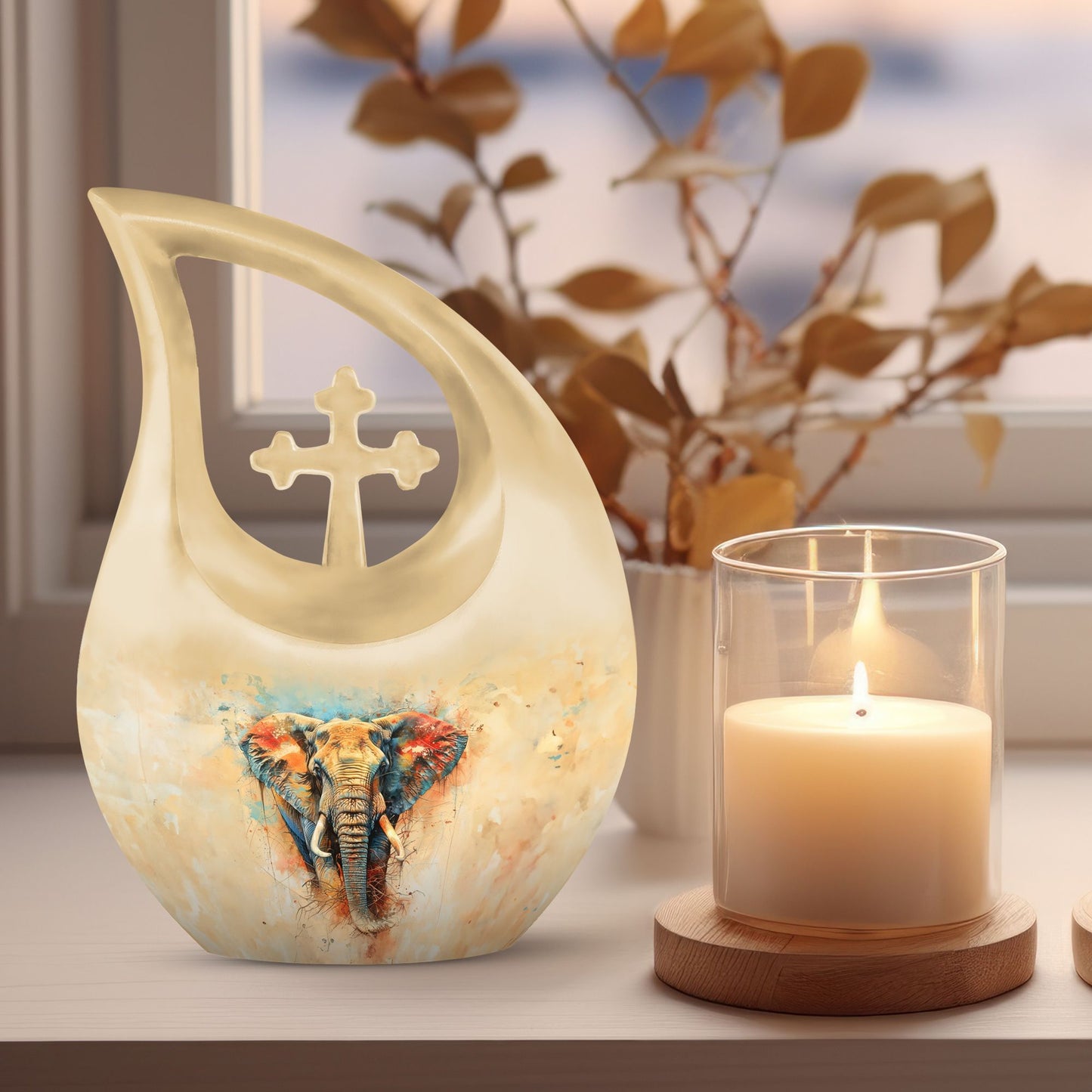 Elephant Urn