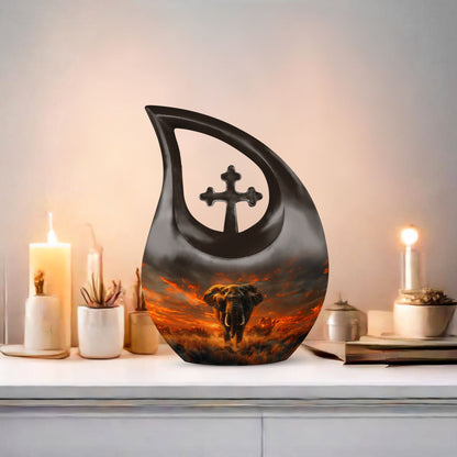 Elephant Urn