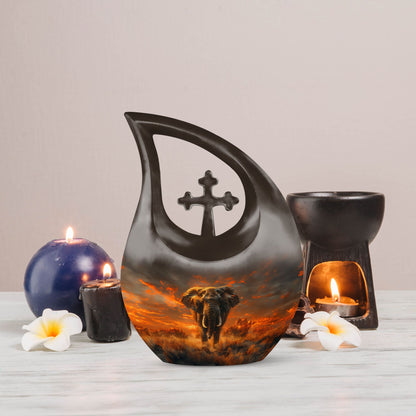 Elephant Urn