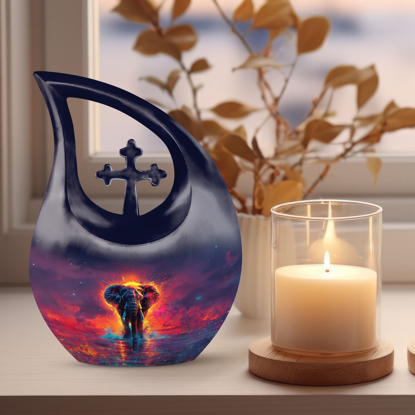 Elephant Urn