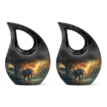 Small Urn Set of 2 -3