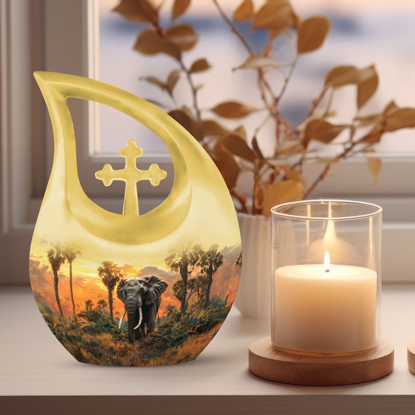 Elephant Urn