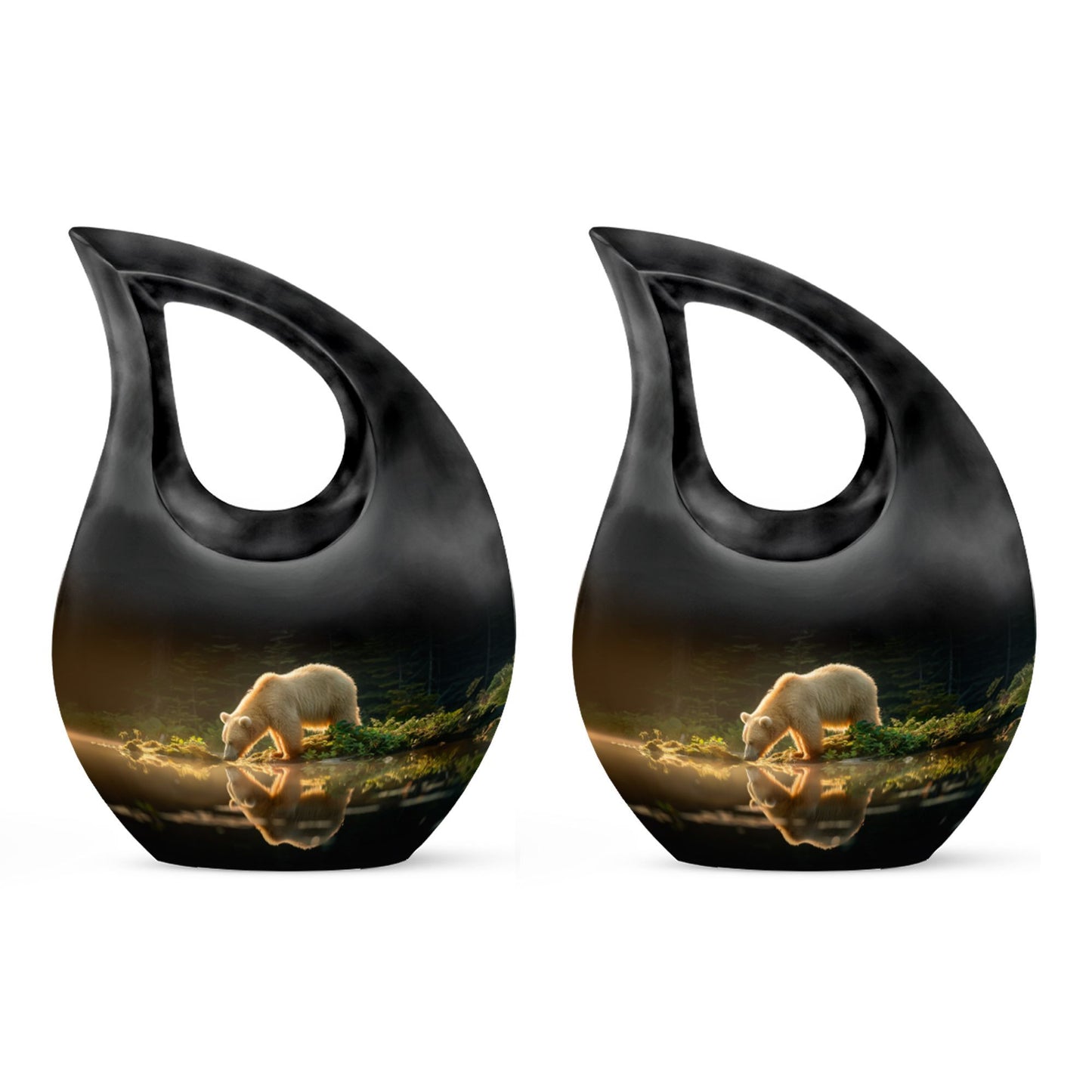10-inch Bear Urn