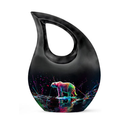 10-inch Bear Urn