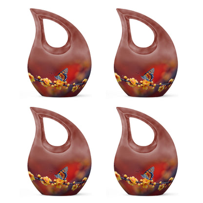 Butterfly Theme 3 Inch Keepsake Pack of 4