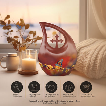 Butterfly Urn