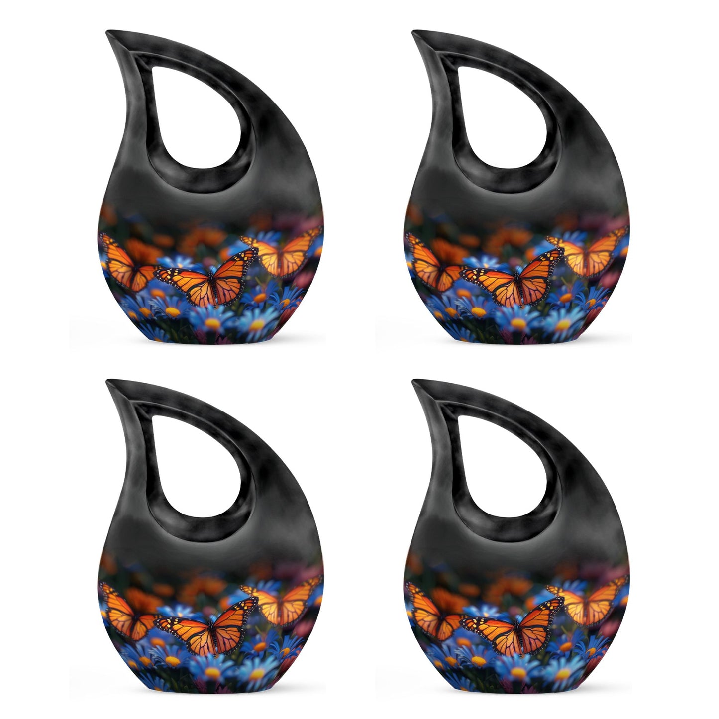 Butterfly Theme 3 Inch Keepsake Pack of 4