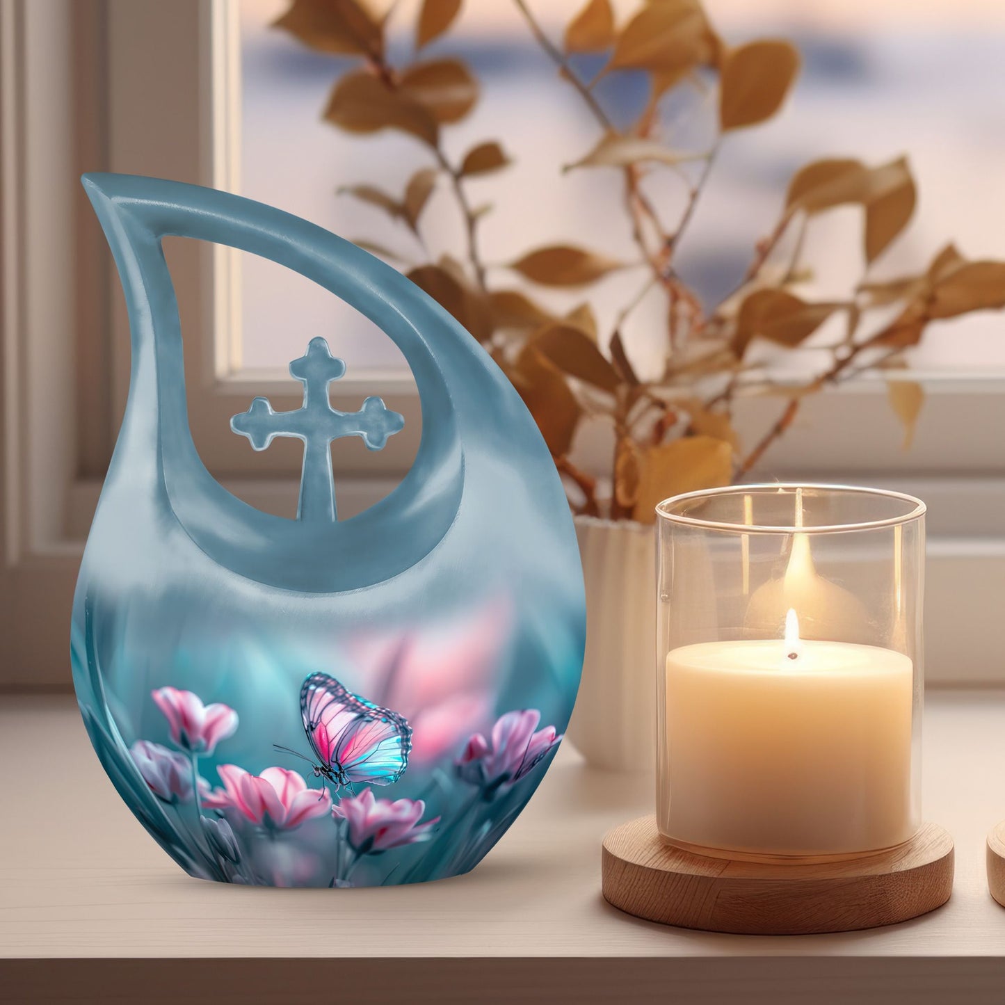 Butterfly Urn