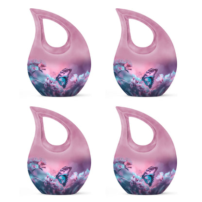 Butterfly Urn with Cross Drop design