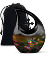 Butterfly Burial Urn - Colorful Cremation Urns for Ashes