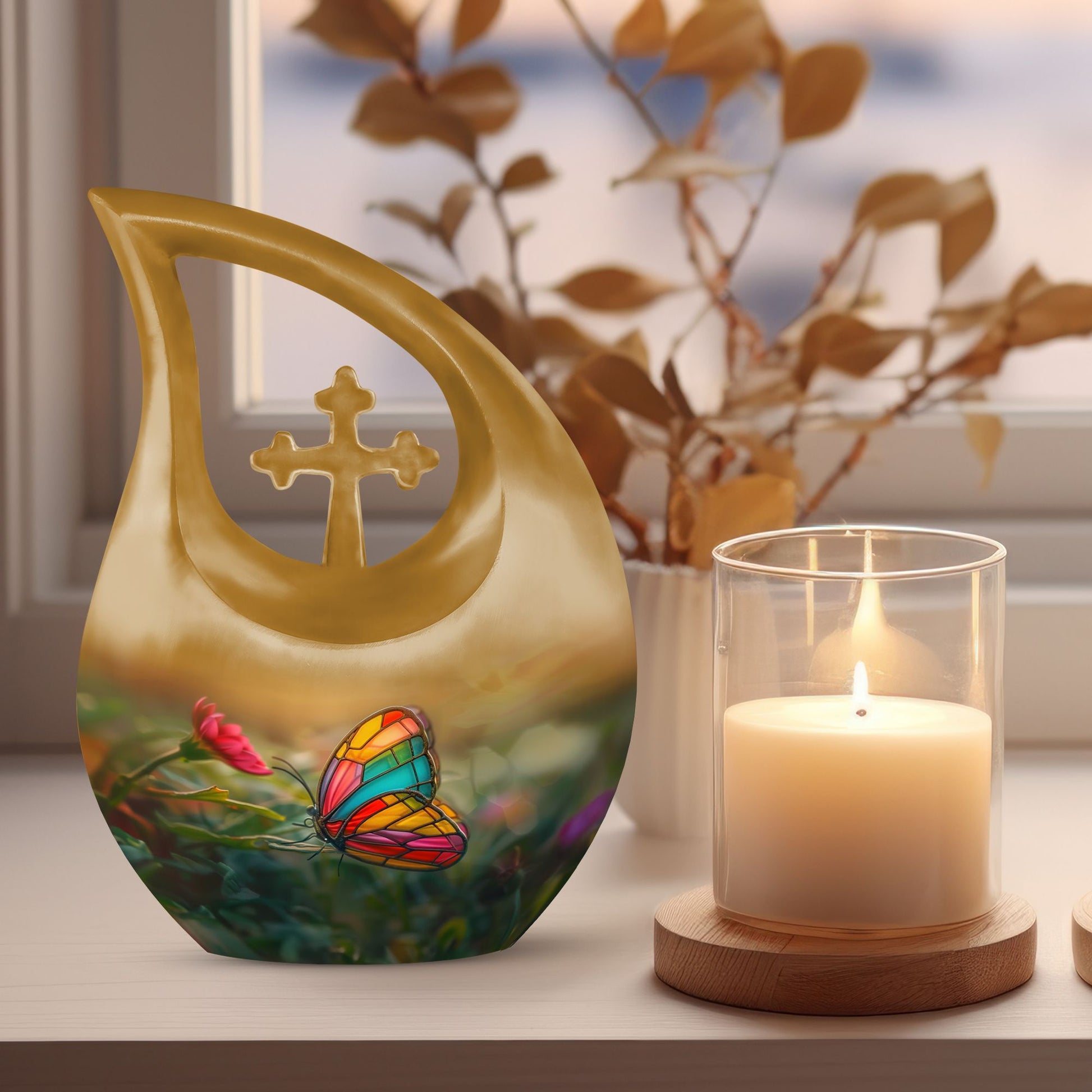 Butterfly Urn
