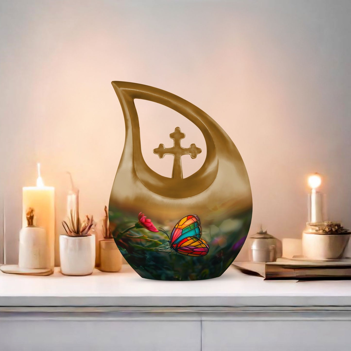 Butterfly Urn