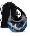 Clouds Urn Serene Memorial Vessel for Eternal Rest