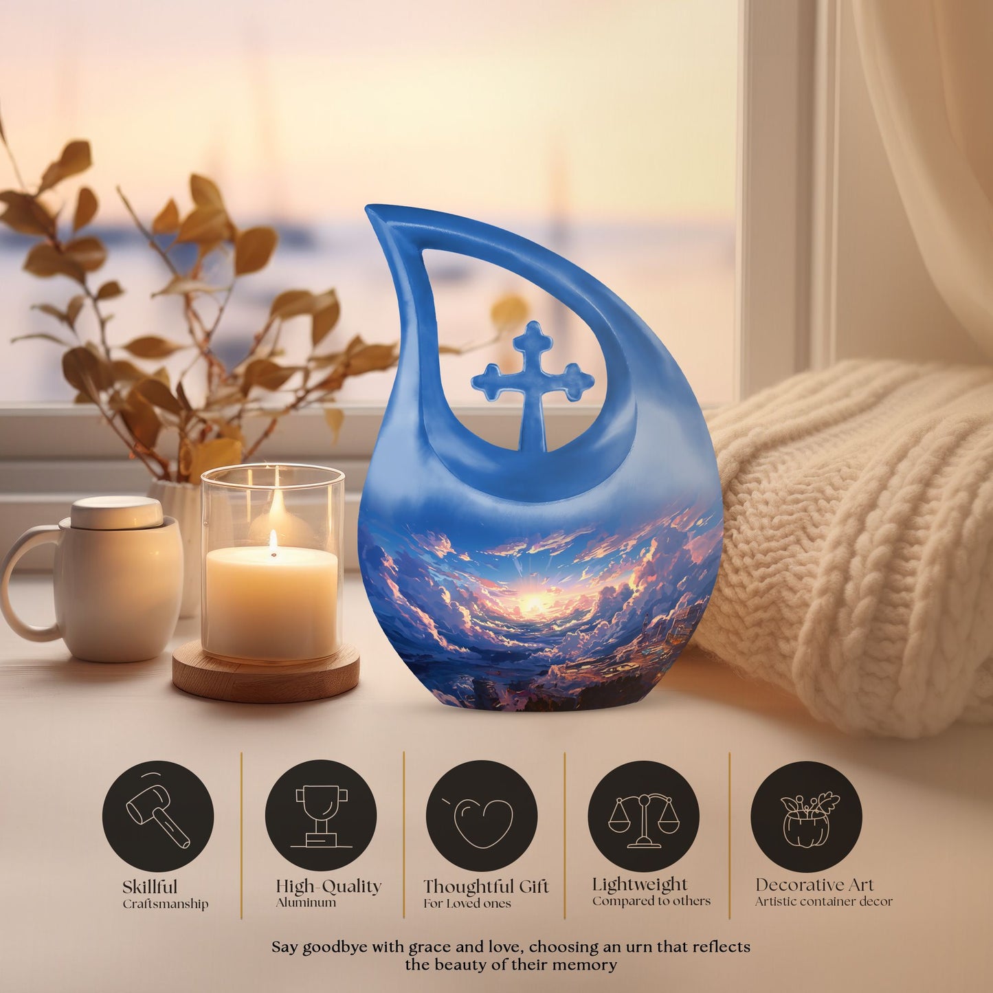 10-inch Clouds Urn