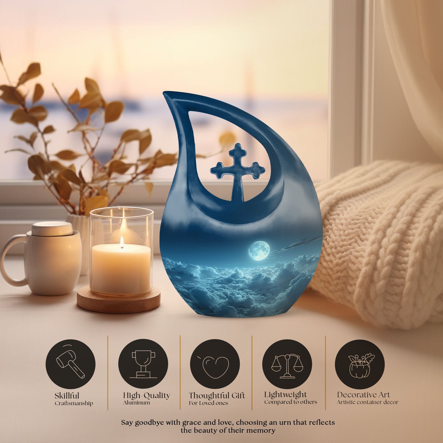 10-inch Clouds Urn