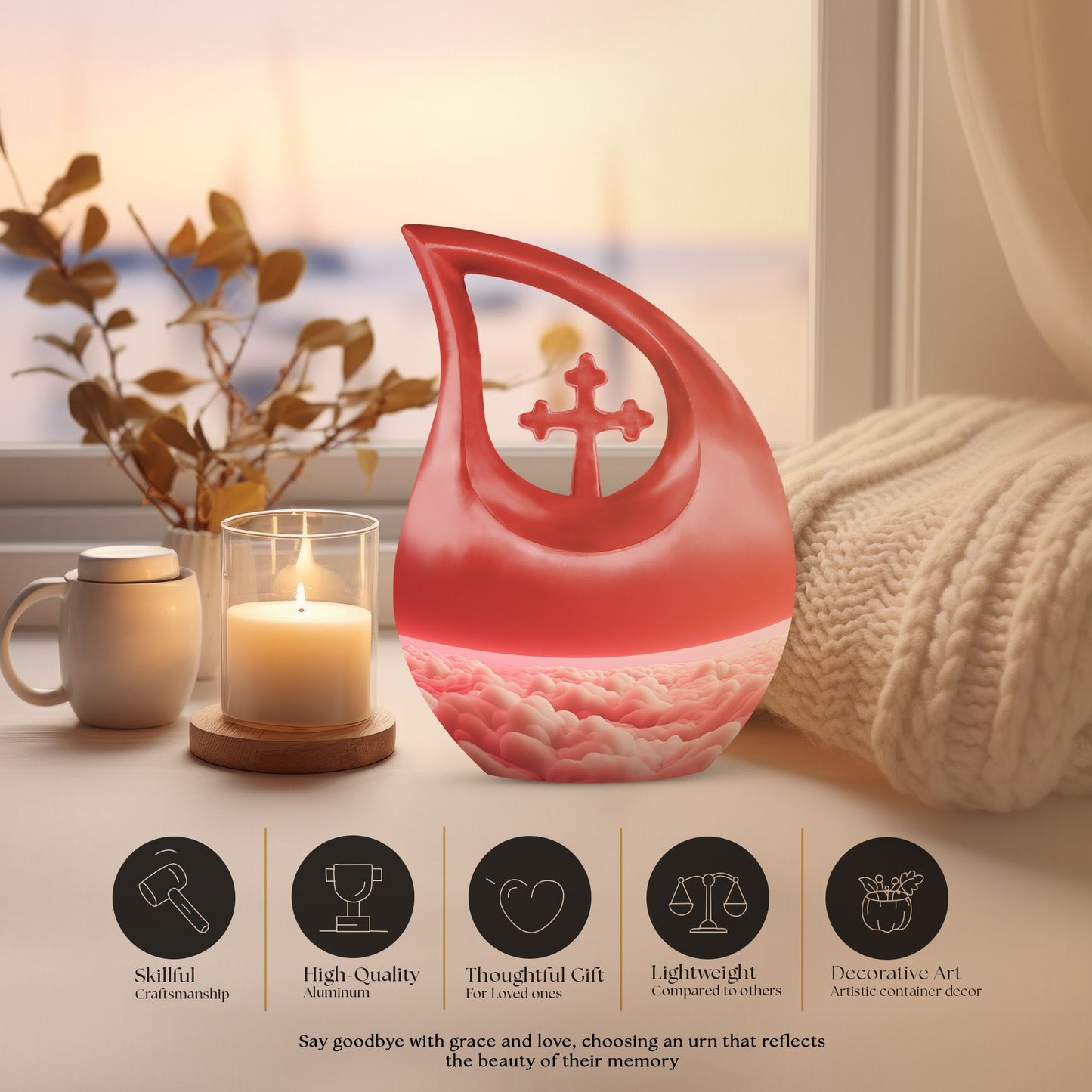 10-inch Clouds Urn