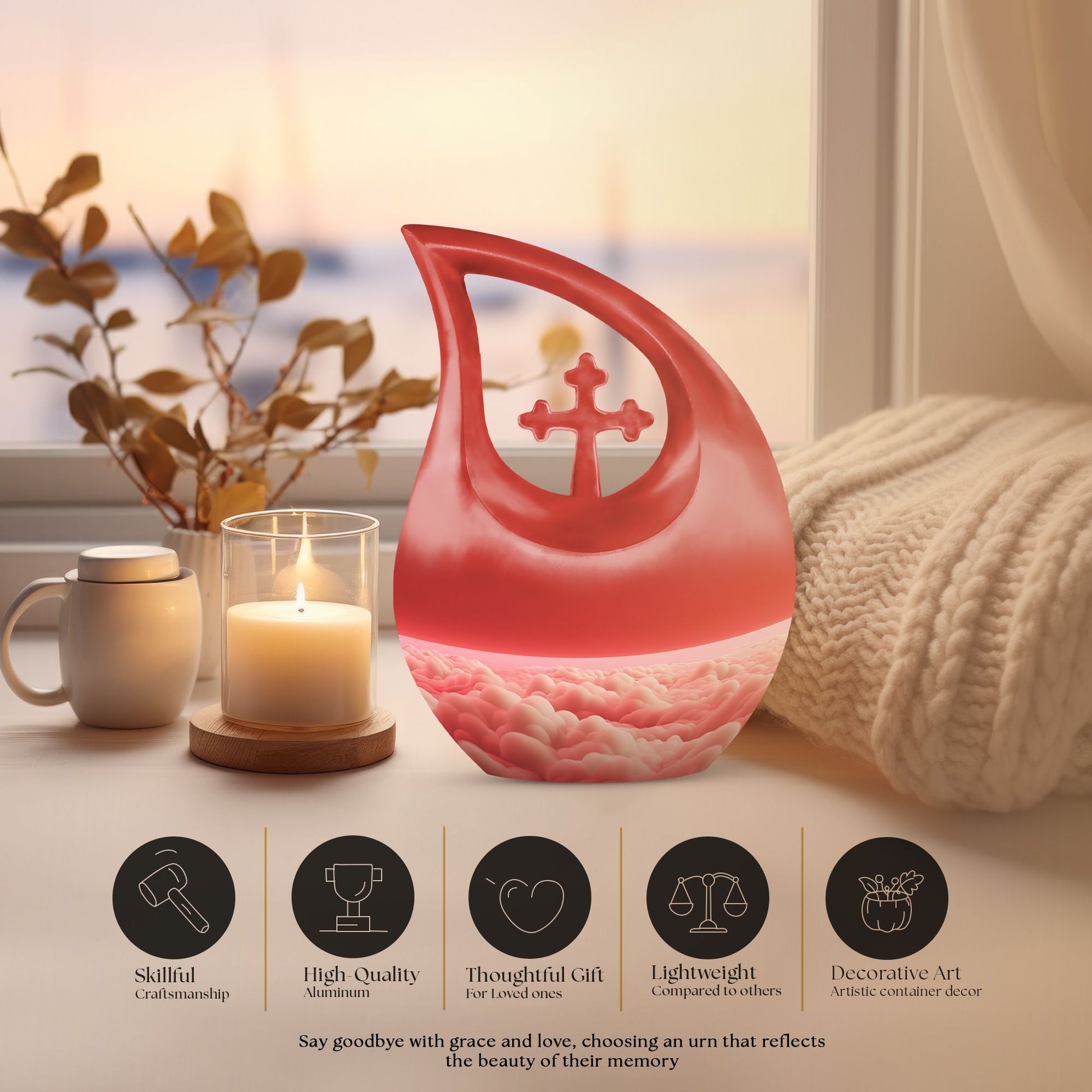 10-inch Clouds Urn
