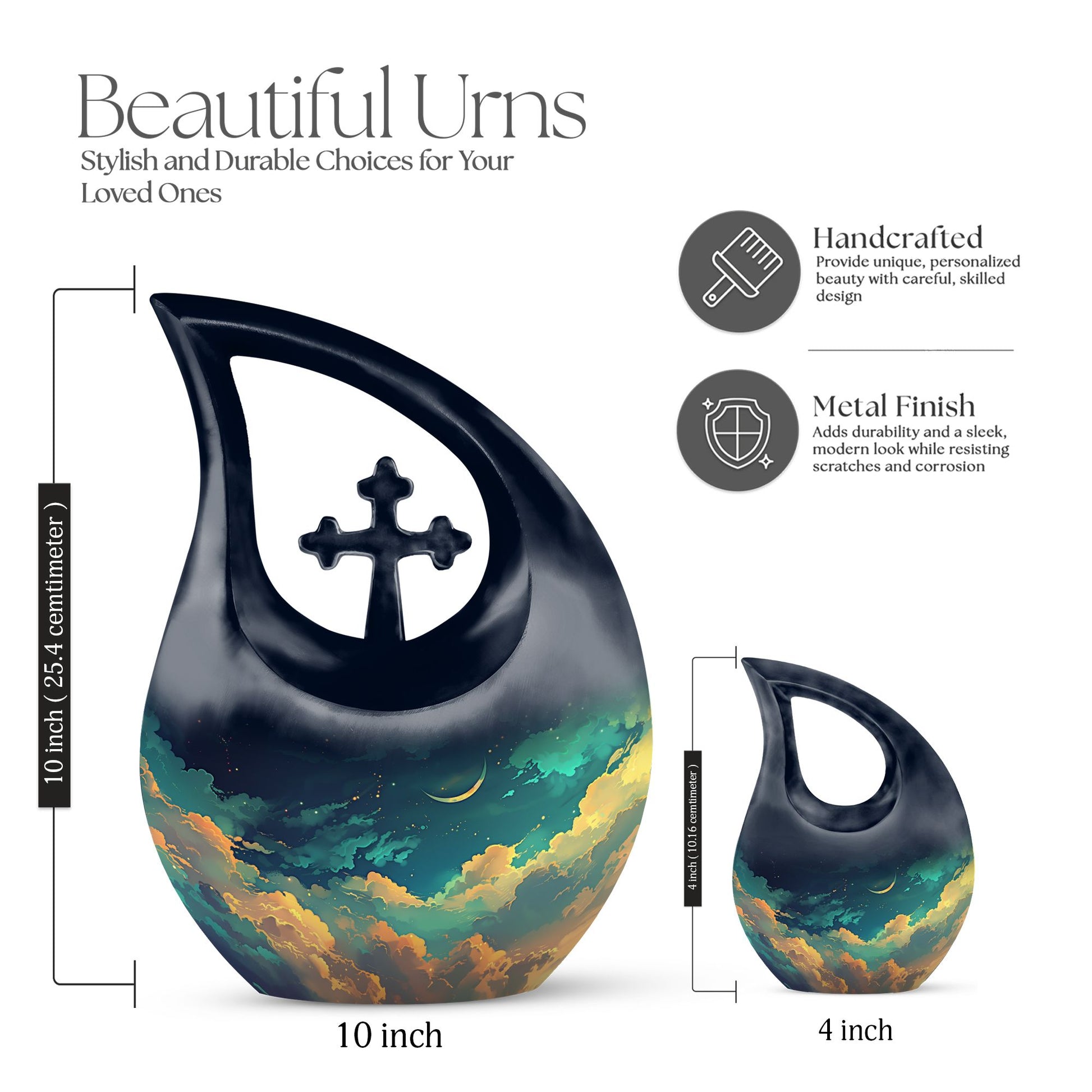 10 inch Clouds Urn