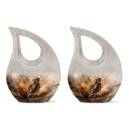 Cowboy Theme 3 Inch Keepsake Pack of 2