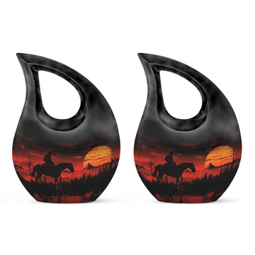 Small Urn Set of 2 -3