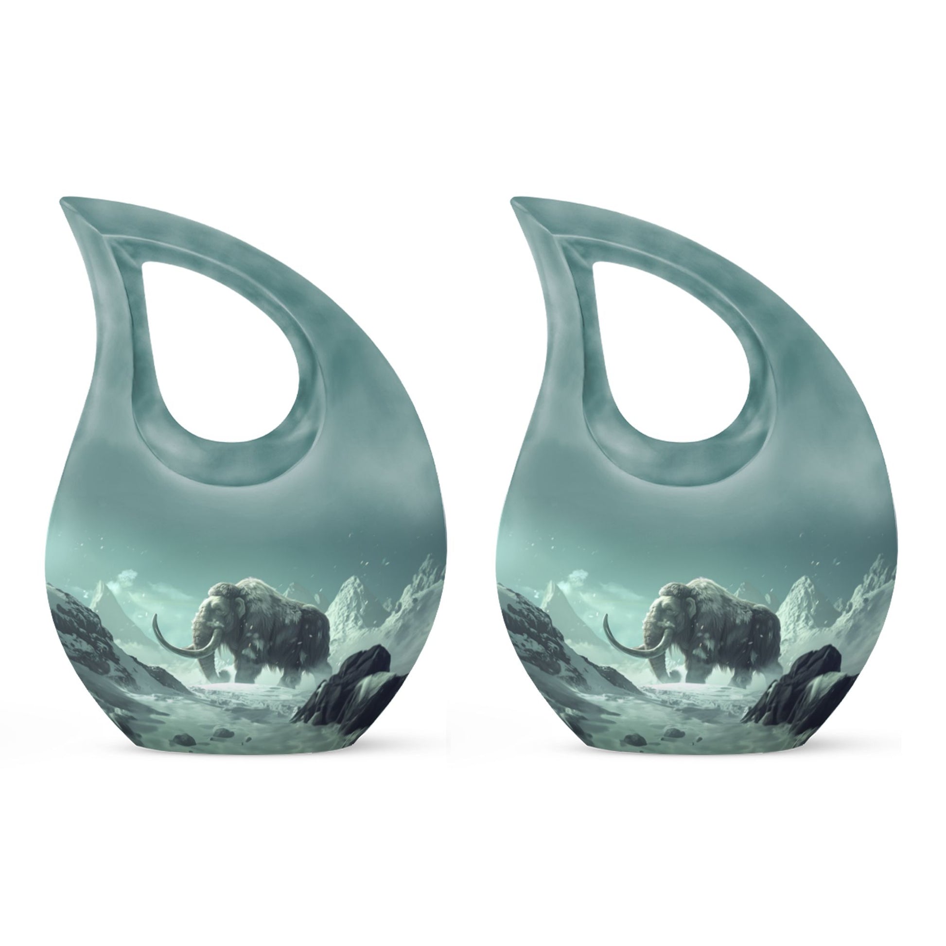 Mamoth Theme 3 Inch Keepsake Pack of 2